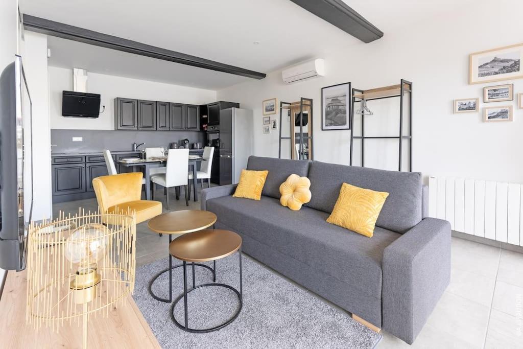 Appartement T2 Climatise Le Quai 391 Saint-Laurent-sur-Saone Luaran gambar
