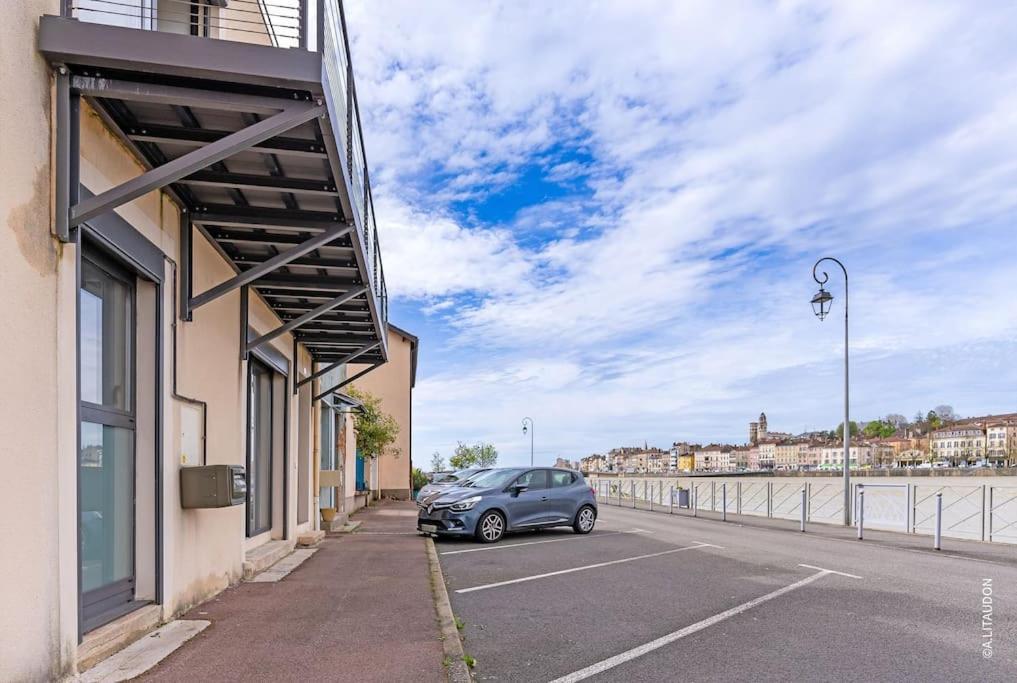 Appartement T2 Climatise Le Quai 391 Saint-Laurent-sur-Saone Luaran gambar