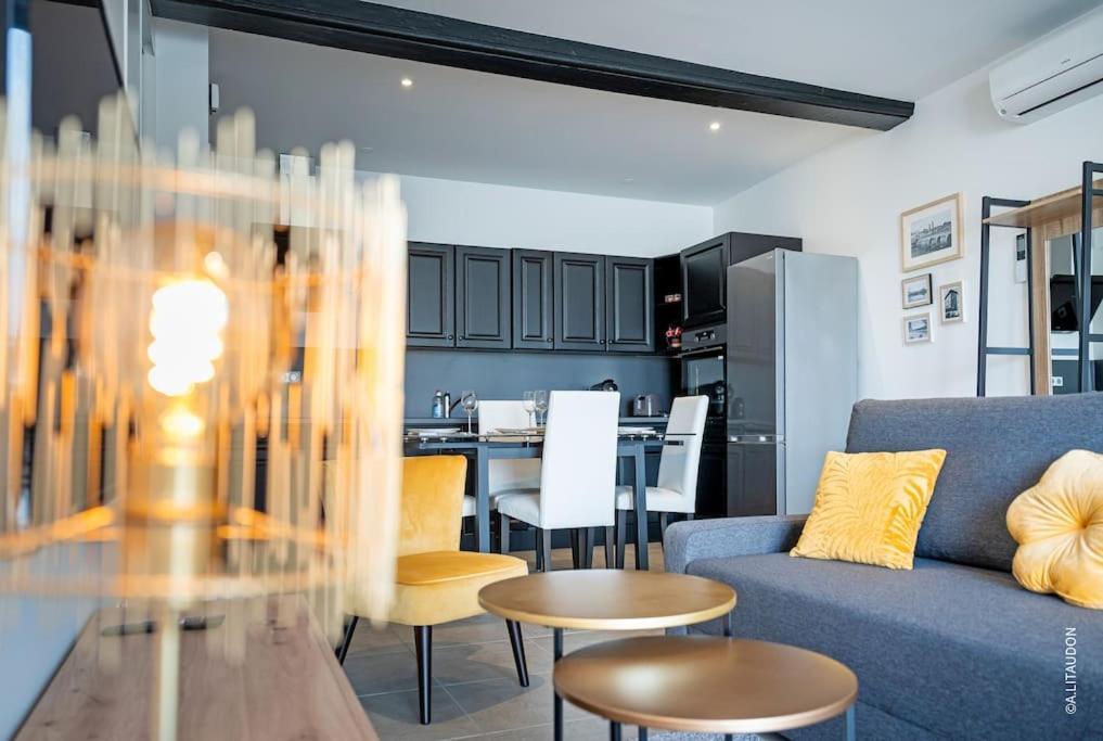 Appartement T2 Climatise Le Quai 391 Saint-Laurent-sur-Saone Luaran gambar